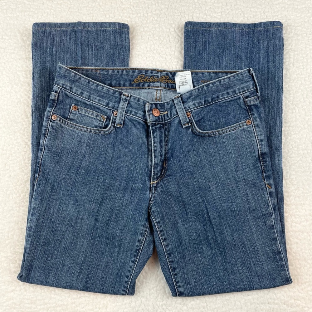 EDDIE BAUER • Medium Wash Modern Bootcut Jeans, 2 - Picture 9 of 11